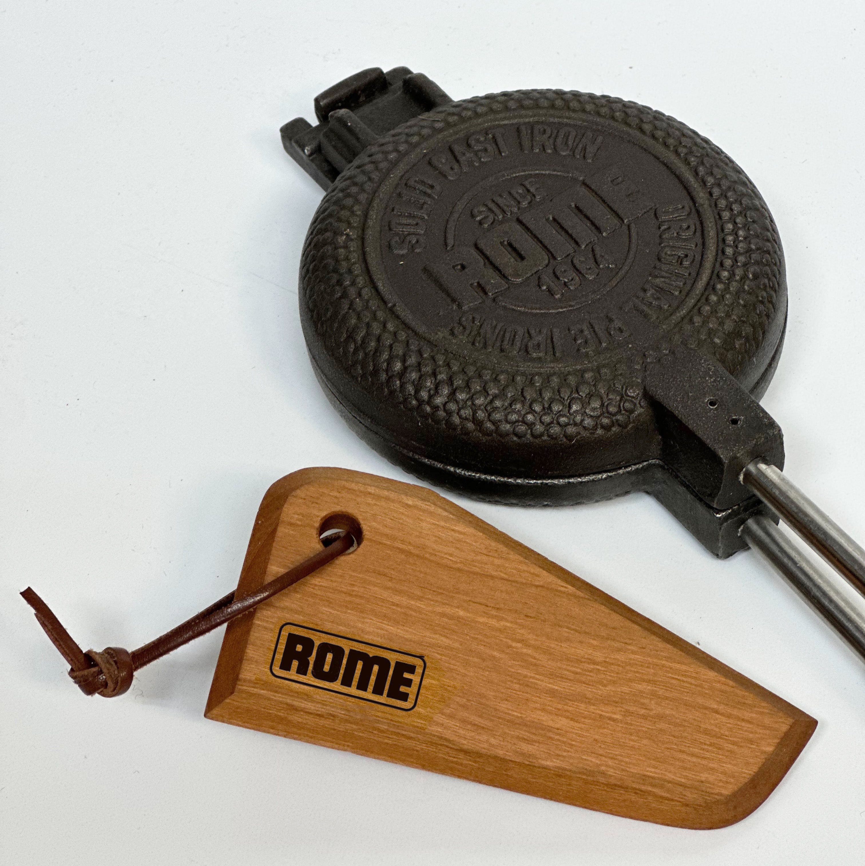Wood Scraper For Pie Irons and Cast Iron Cookware, Rome Industries #1983