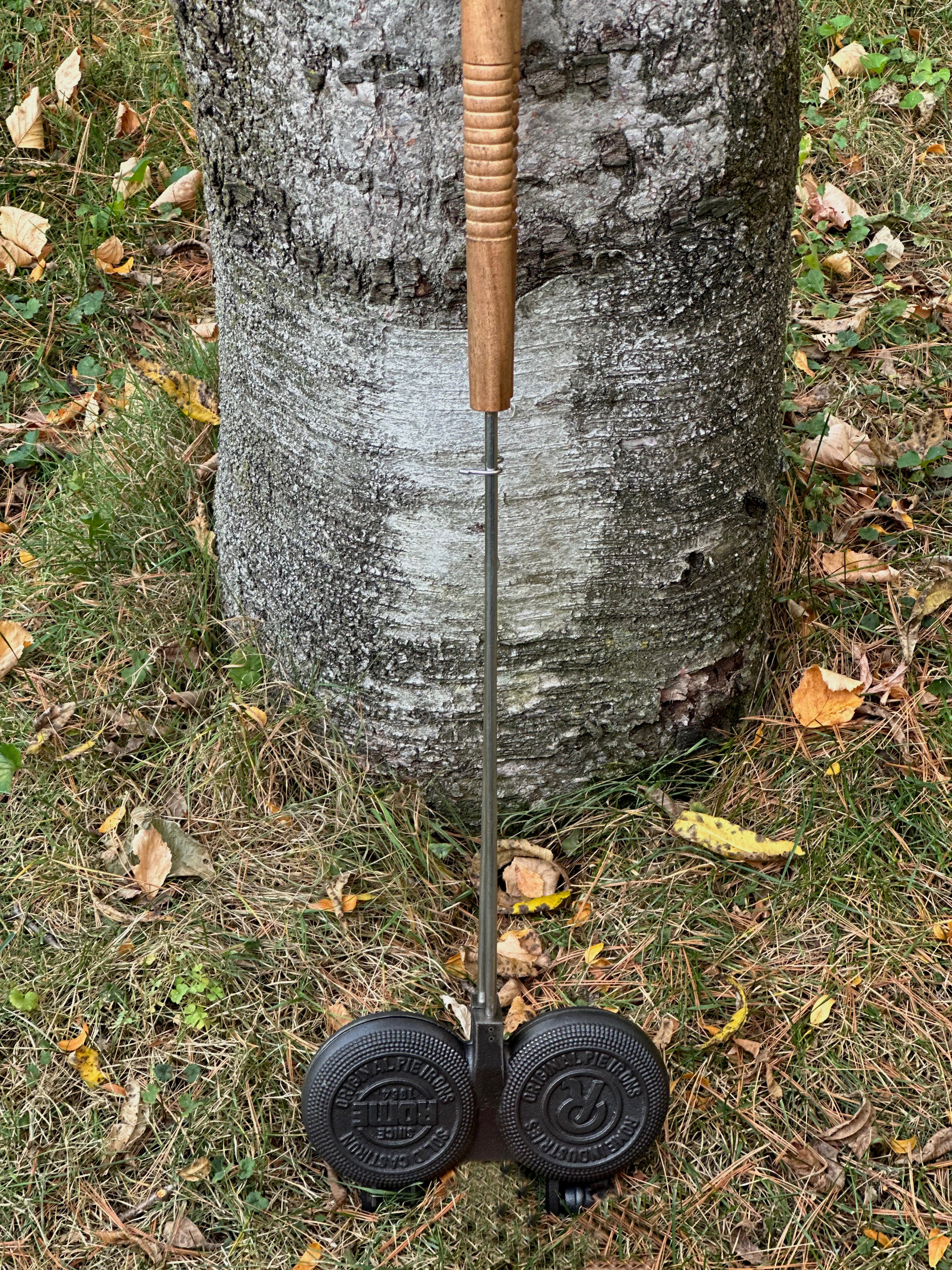 Double Round Pie Iron - Cast Iron, Rome Industries #1830