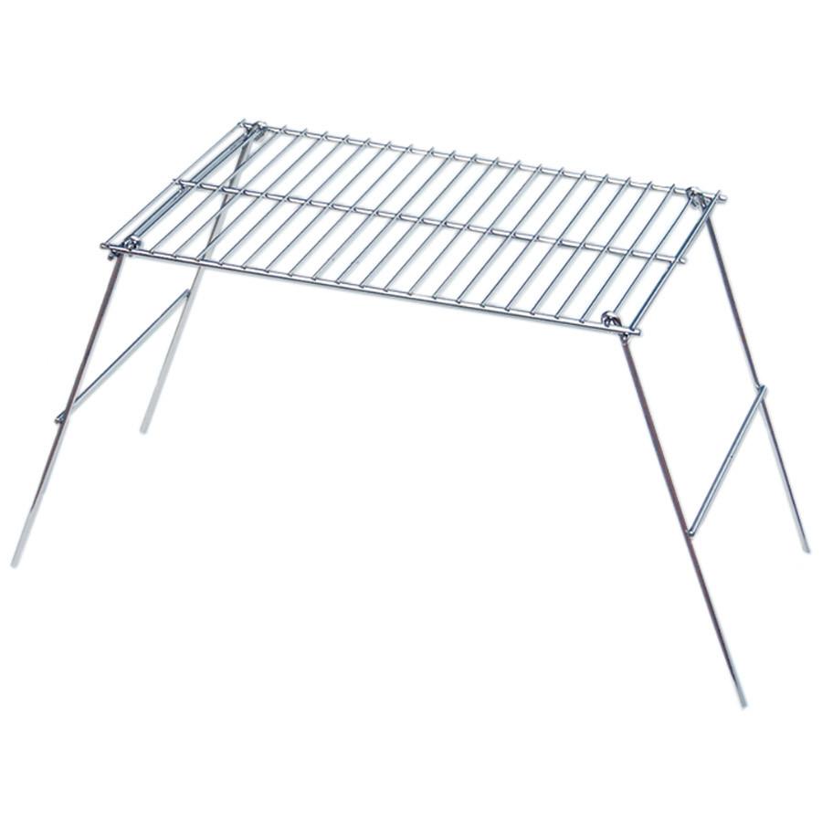 campers grill Pioneer Camping Grill With Folding Legs, Rome Industries #128