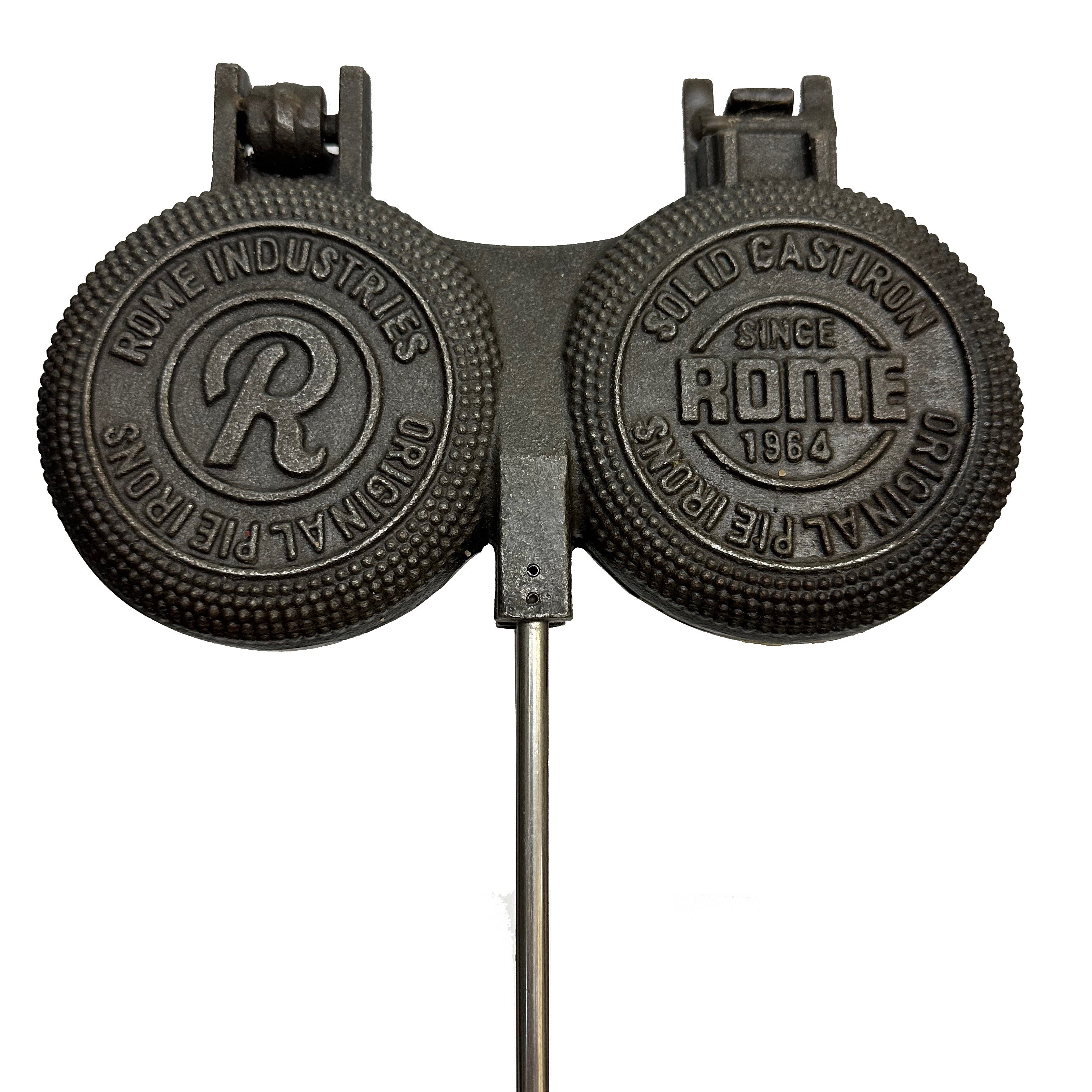 Now Shipping Rome's Double Round Pie Iron