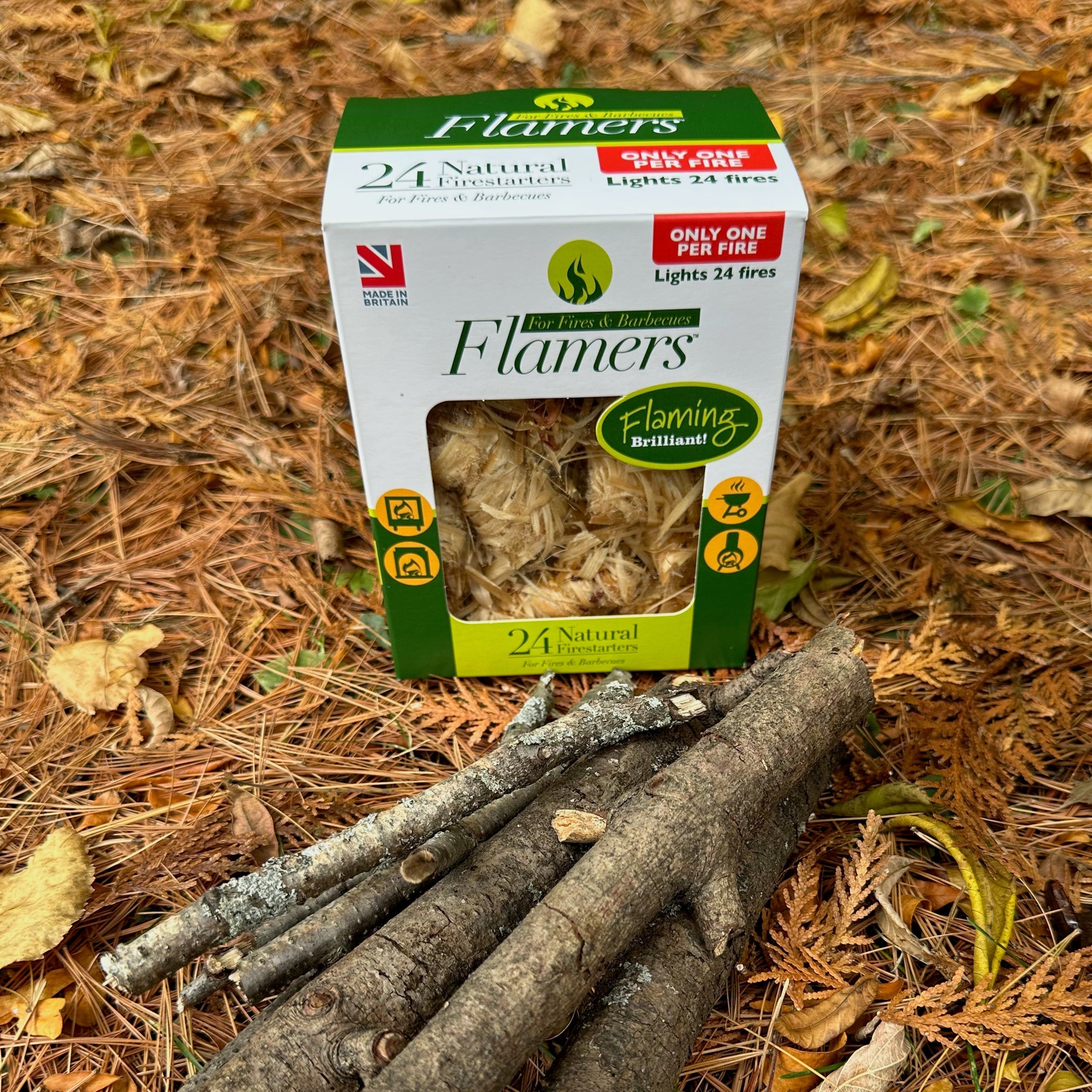 Natural Firestarters For Campfire or Firepit Now Available On PieIron.com