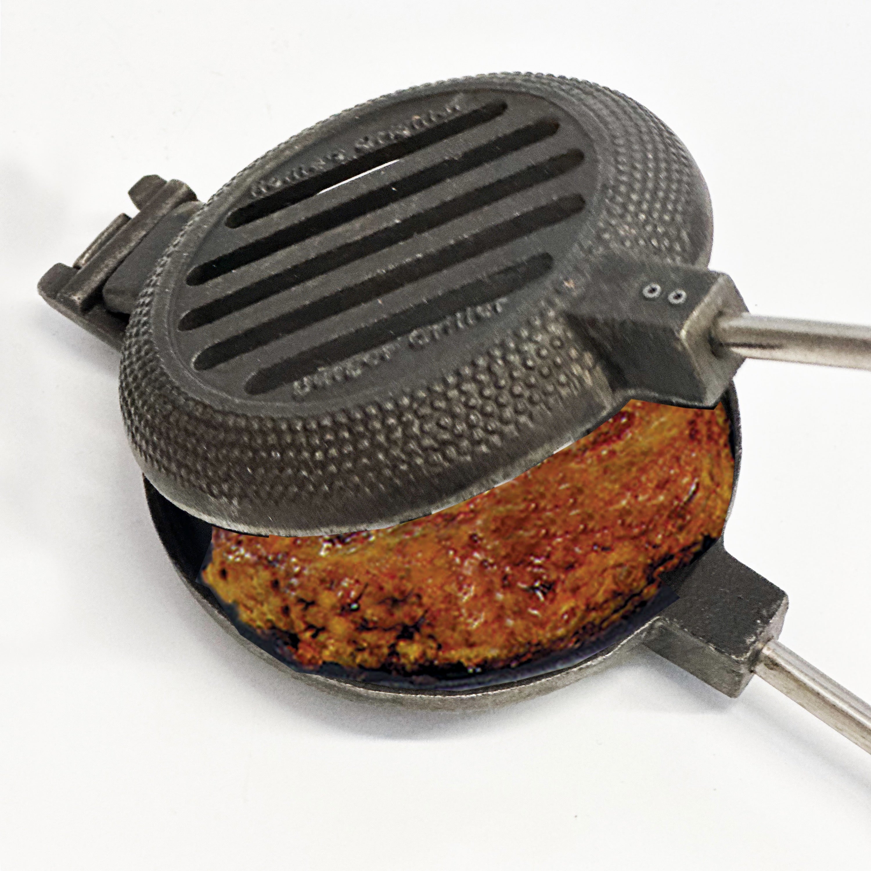 Wilderness Hamburger Griller - Cast Iron, Rome Industries #1505