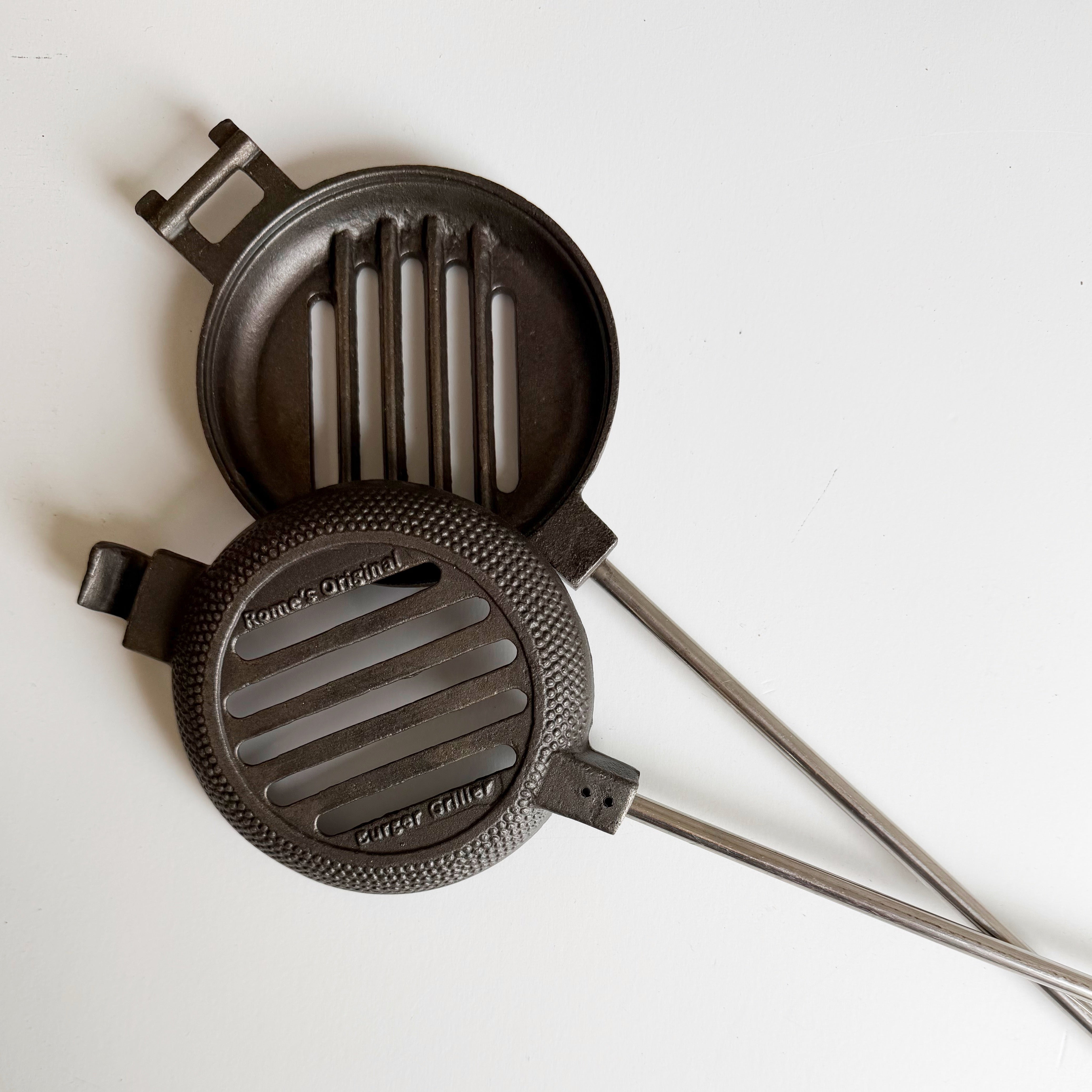 Wilderness Hamburger Griller close up unhinged