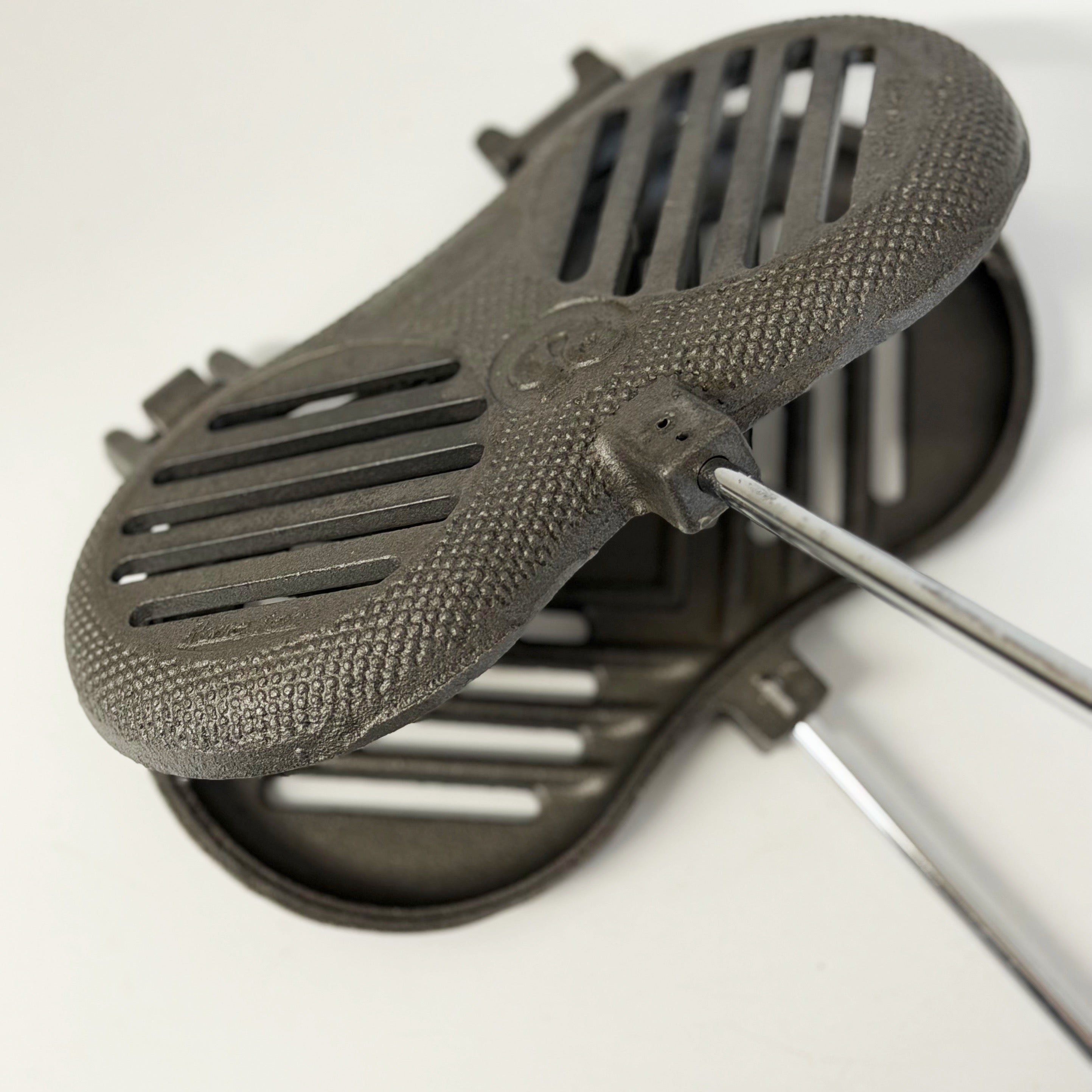 Double Burger Griller close up open view