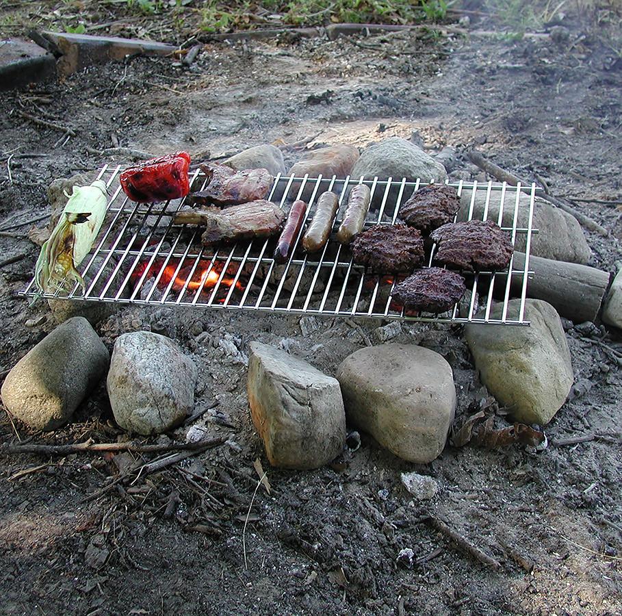 Pioneer Large Camping Grate, Rome Industries #129 – romeindustries