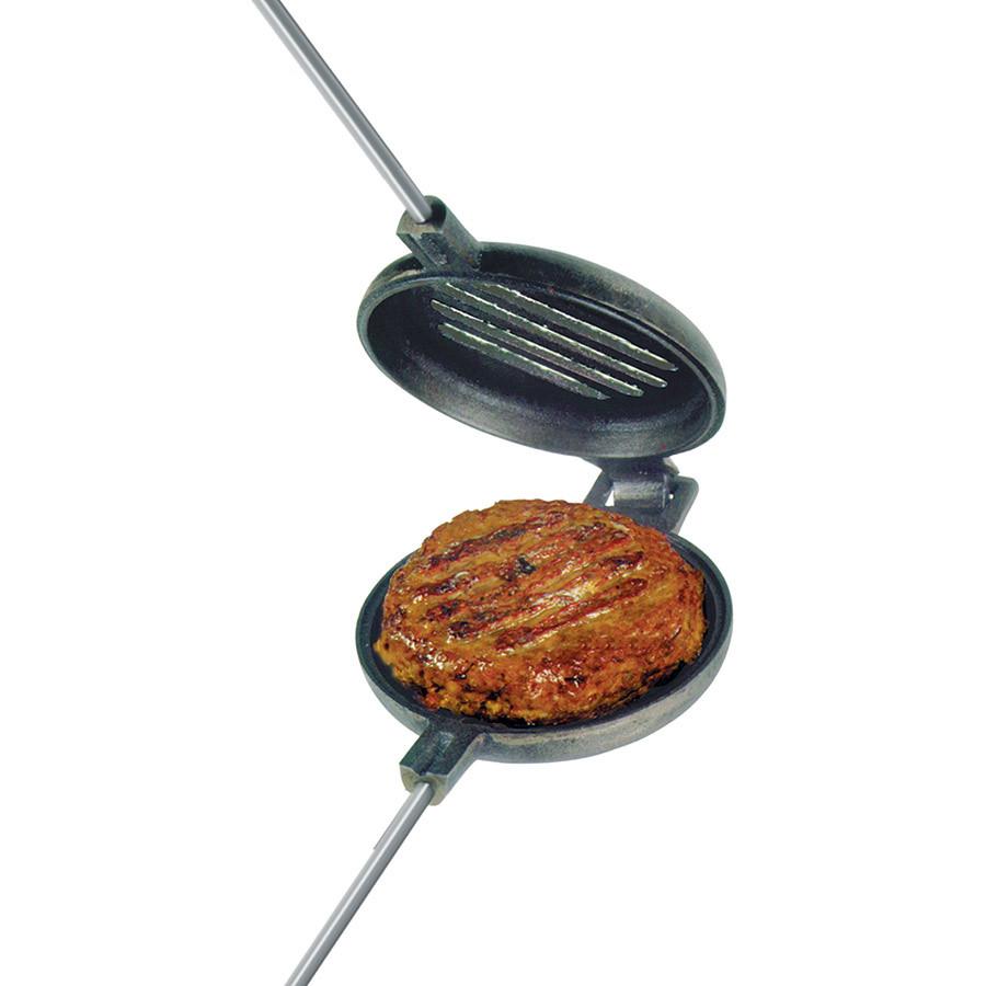 Wilderness Hamburger Griller - Cast Iron, Rome Industries #1505