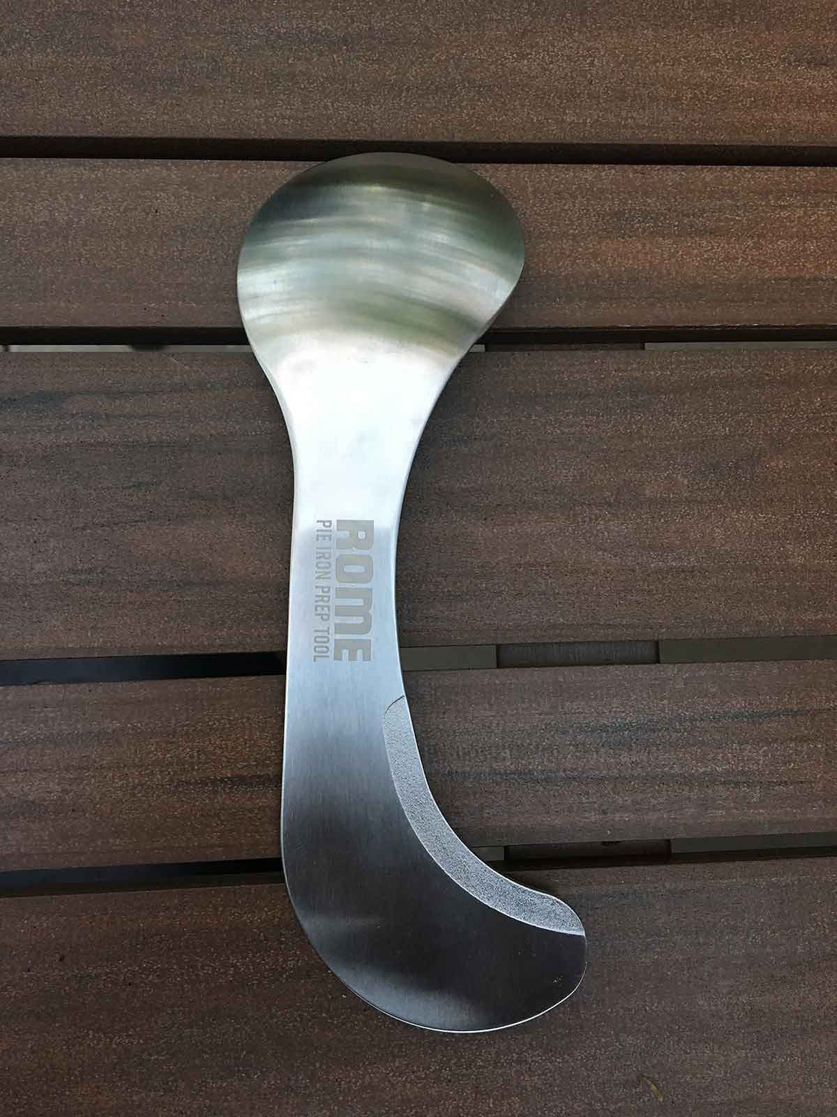 Pie Iron Prep Tool - Stainless Steel, Rome Industries #1982