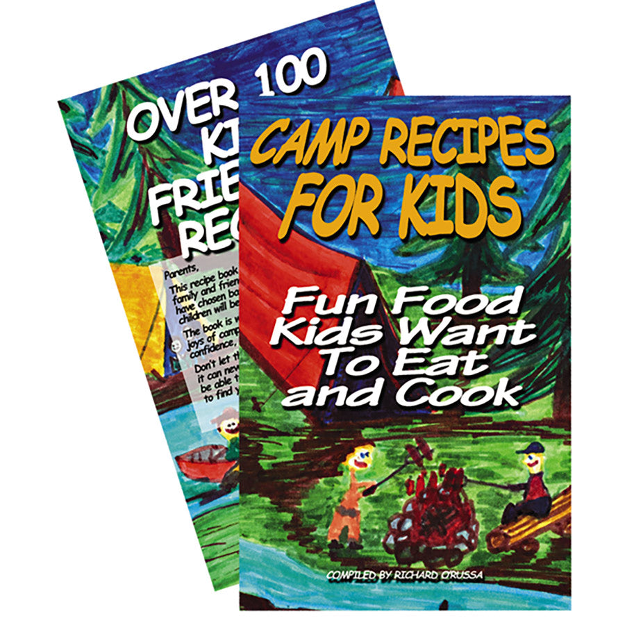 Camp Recipes For Kids Book by Richard O'Russa, Rome Industries #2015