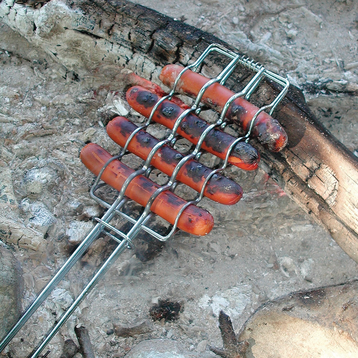 4-Up Hot Dog Roasting Basket, Rome Industries #2744