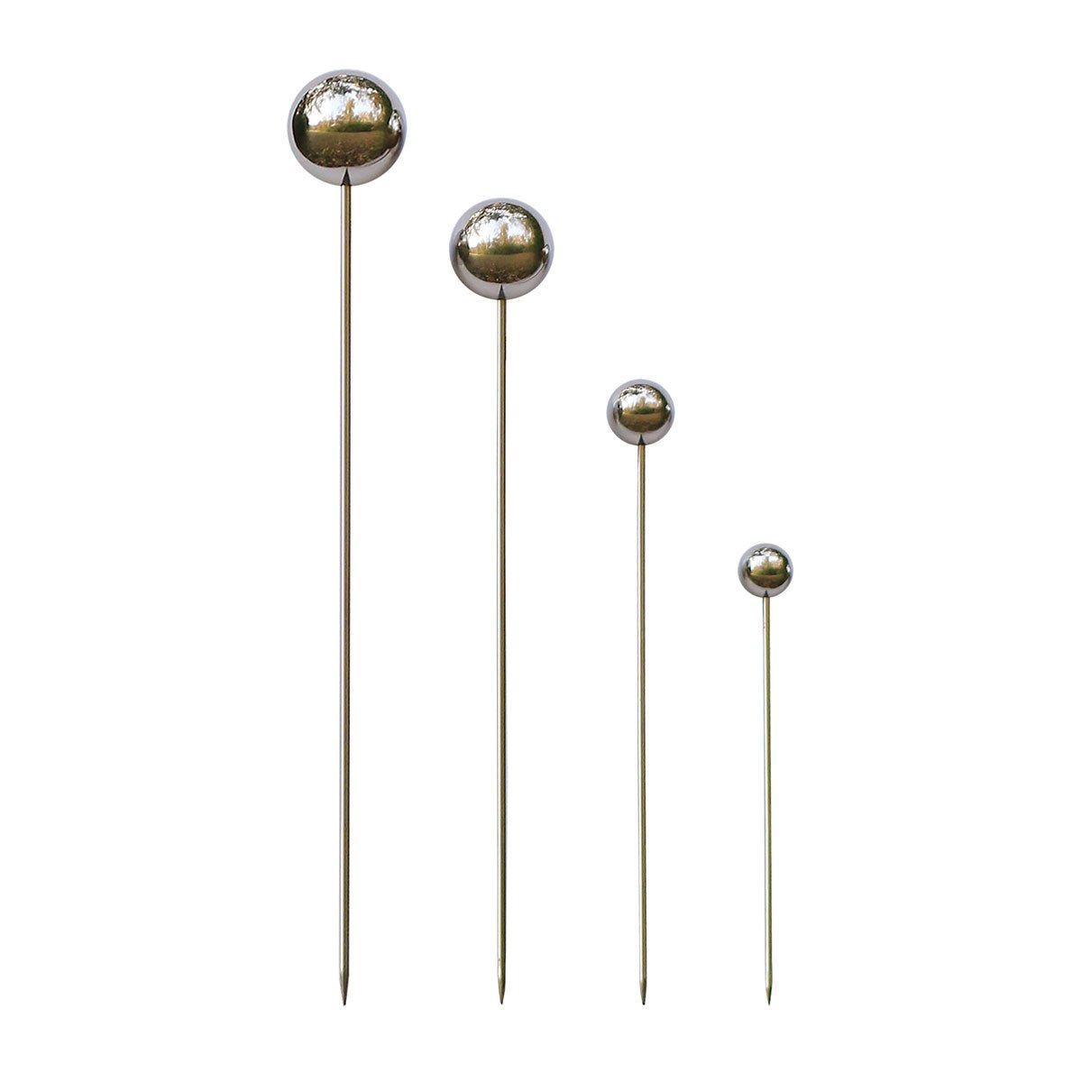 Medium Stainless Steel Garden Lollipop Stakes, Rome #716