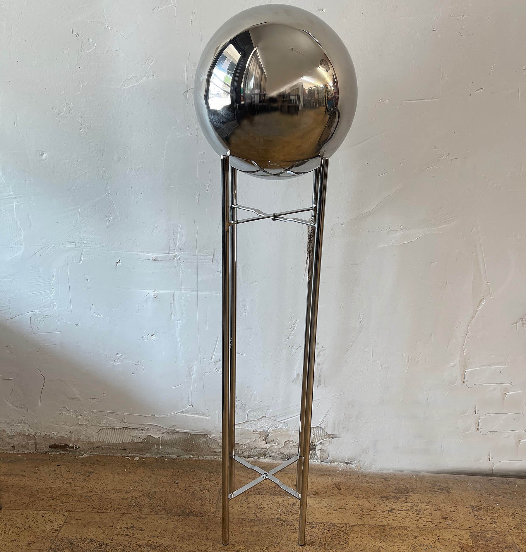 Stainless Steel Stand For Gazing Globes, Rome #B121