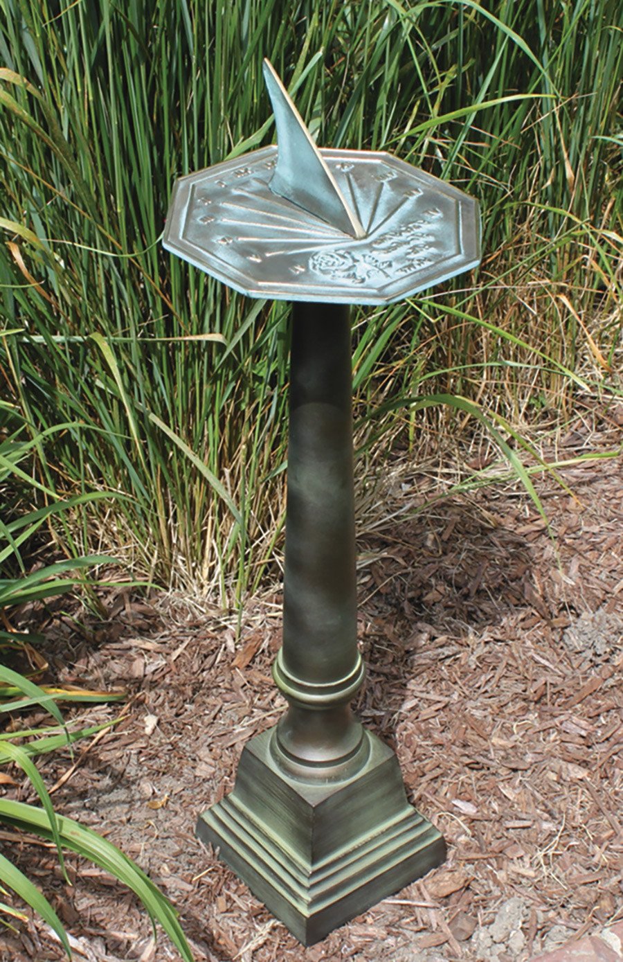 Cast Aluminum Pedestal, 25" ht Rome #B28