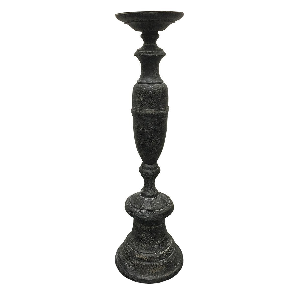 Cast Aluminum Pedestal, 28" ht Rome #B32