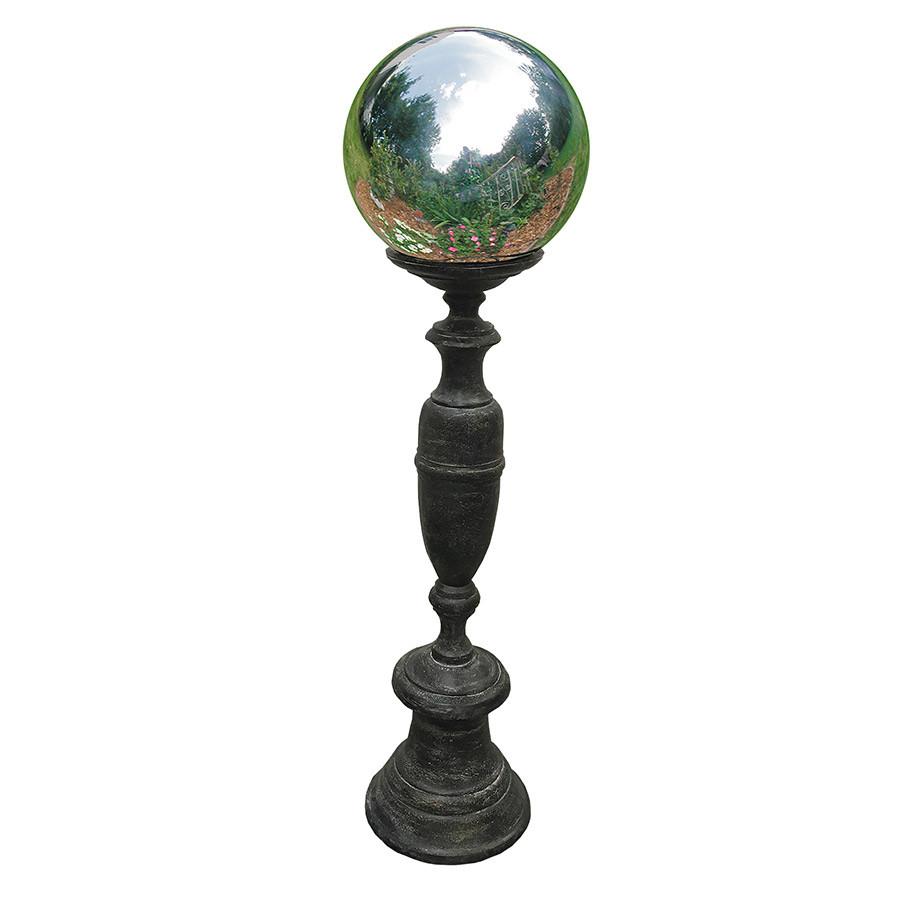 Cast Aluminum Pedestal, 28" ht Rome #B32